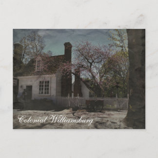 Colonial Williamsburg Postcard