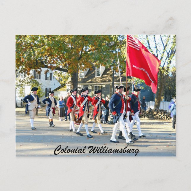 Colonial Williamsburg Postcard (Front)