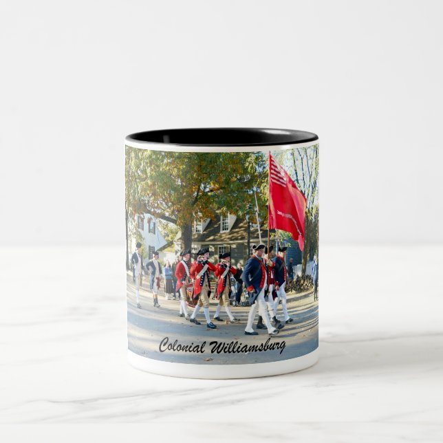 Colonial Williamsburg Two-Tone Coffee Mug (Center)