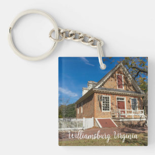Colonial Williamsburg Virginia Key Ring