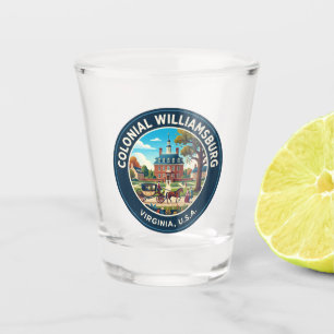 Colonial Williamsburg Virginia Shot Glass