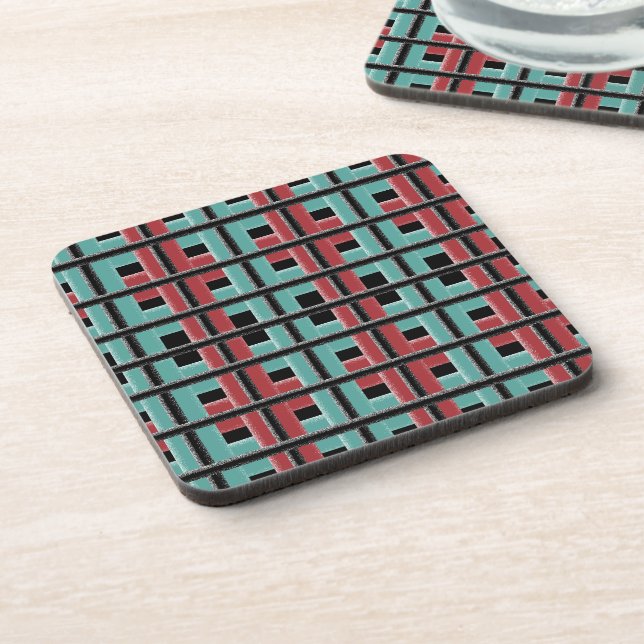 Colonisation Plastic Coasters (Left Side)