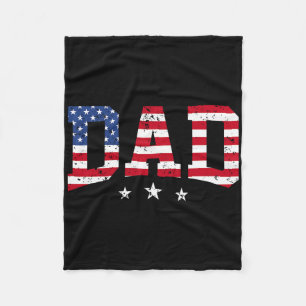Colonists Fireworks 4th Of July Independence Patri Fleece Blanket