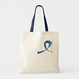Colonoscopy prep / colon cancer awareness tote bag