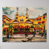 "Colony Hotel at Delray Beach" by Willowcatdesigns