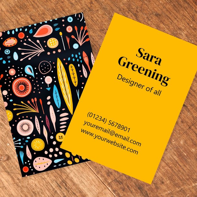 Color any business custom company business card (Creator Uploaded)