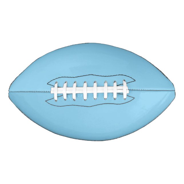 color baby blue football (Front)