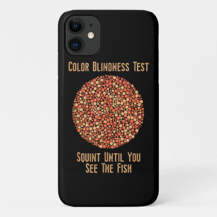Color Blind T Shirt - Funny Color Blindness Test iPhone 11 Case