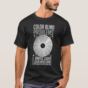 Color Blind Test  Glasses Visions 4 T-Shirt