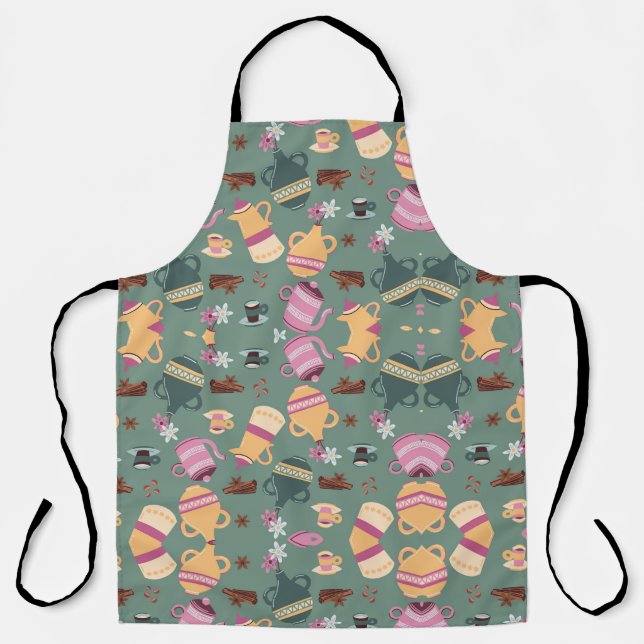 Color Bloom Apron (Front)