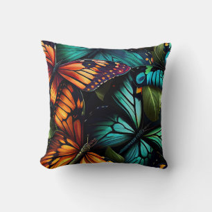 Color Burst – Butterflies in Motion Cushion