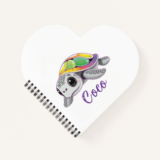 Color Burst Sea Turtle Notebook