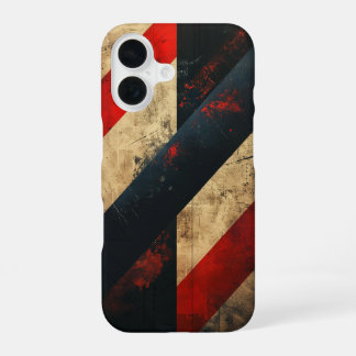 Color Chaos Composition iPhone 16 Case