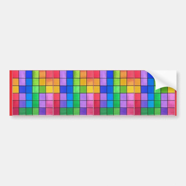 COLOR CHART BUMPER STICKER (Front)