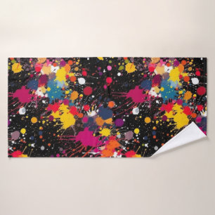 Color Explosion Bath Towel Set