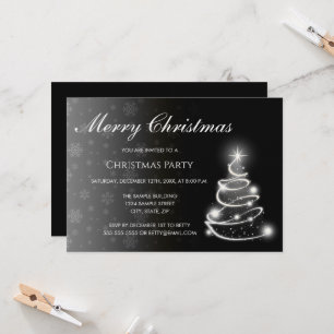 Color Fade Christmas Invitation