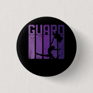 Color Guard Marching Band Flag Girl Cheerleading C 3 Cm Round Badge