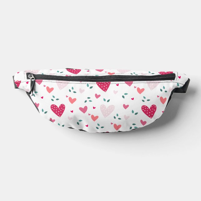 Color Heart Pattern Bum Bags (Lay Down)