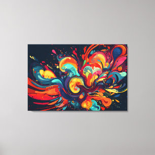 Color inspiration canvas print