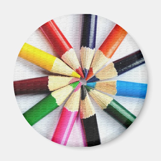 COLOR ME HAPPY MAGNET (Front)