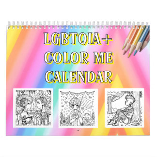 Color Me | LGBTQIA+ Coloring Pages Calendar