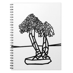 COLOR ME PALM BONSAI NOTEBOOK