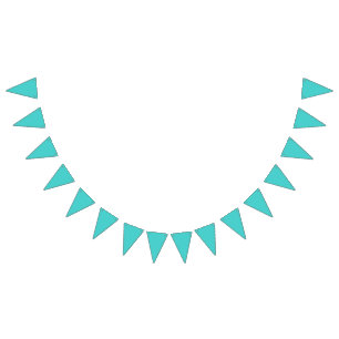 color medium turquoise bunting 
