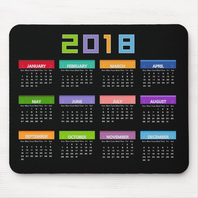 Color mouse Pad (Front)