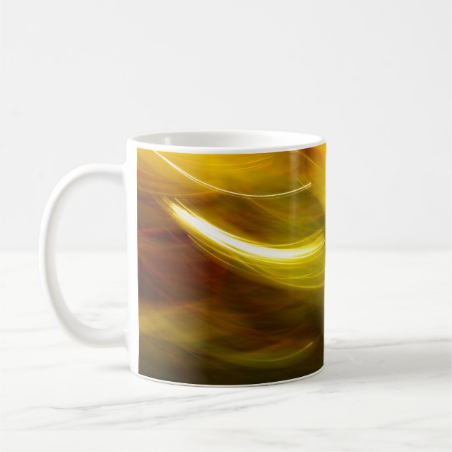 Color multicolored abstract background,  movement coffee mug (Left)