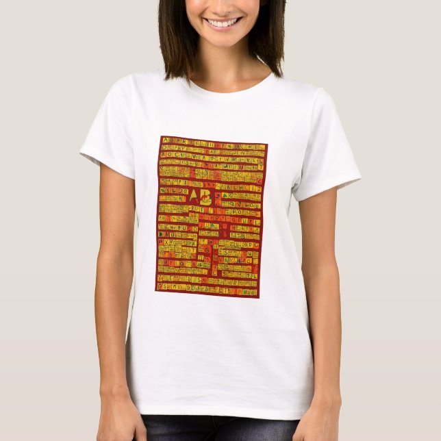 color_outside_the_lines_DESIGNS T-Shirt (Front)