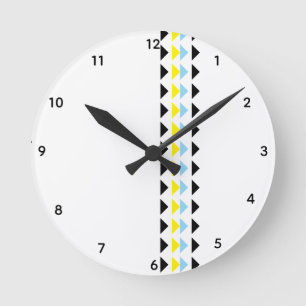 Color Pop White Deign Acrylic Wall Clock