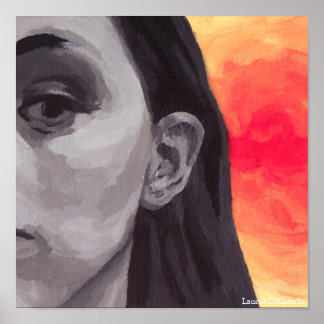 Color Portrait Poster