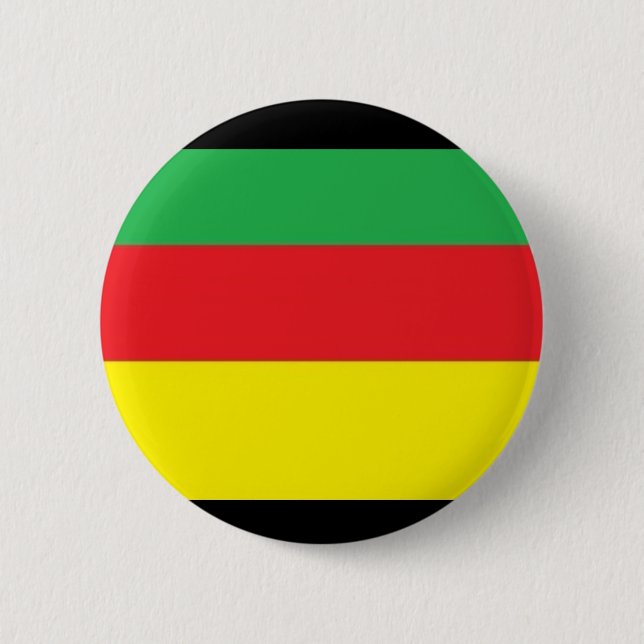 color rasta plates 6 cm round badge (Front)