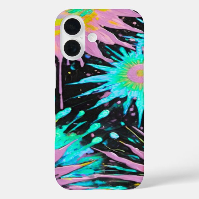 Color Splash Abstract Art Case-Mate iPhone Case (Back)