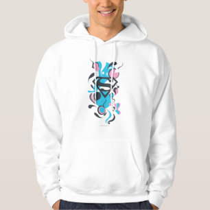 Color Splash Blue Hoodie
