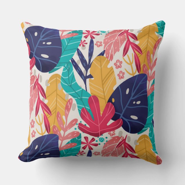 Color Splash Luxury Pillow (Front)