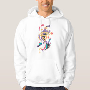 Color Splash Orange Hoodie