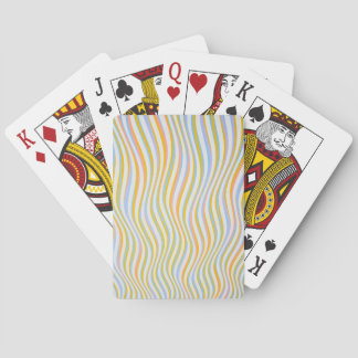 Color Stripped Design Playing Cards