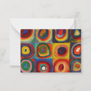 Color Study, 1913 by Wassily Kandinsky Card