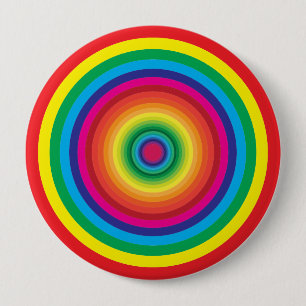 color swatch concentrycal circles 10 cm round badge