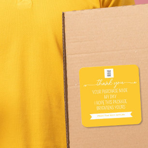 color Thank You Sticker – Small Business Branding