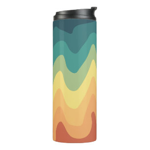 Color Wave Horizon Thermal Tumbler