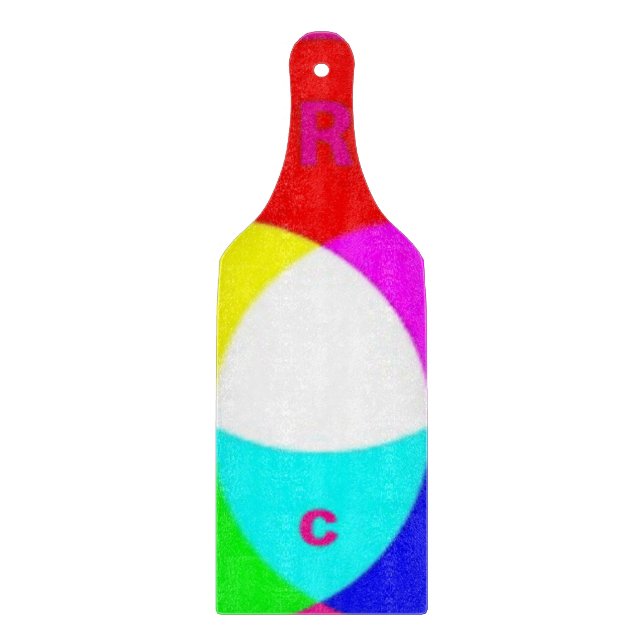 color wheel  cutting board (Front)