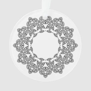 Color Your Own MANDALA - DIY Coloring Book 3 Ornament