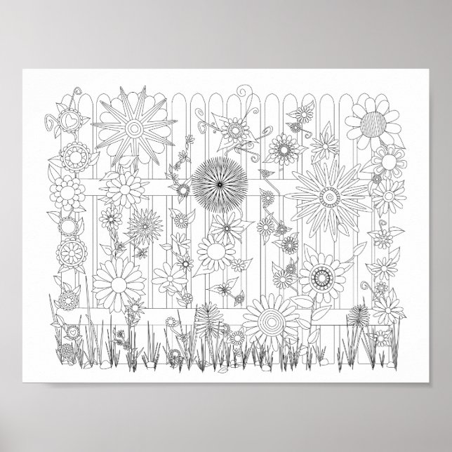 Color Your Own Poster (Front)