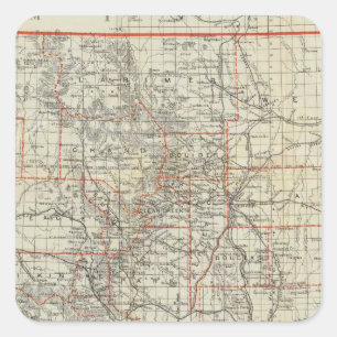 Colorado 13 square sticker