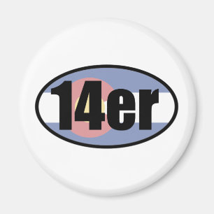 Colorado 14ers magnet