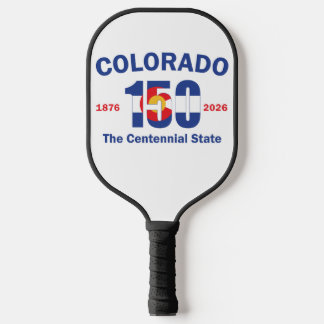 Colorado 150 the Centennial State Pickleball Paddle