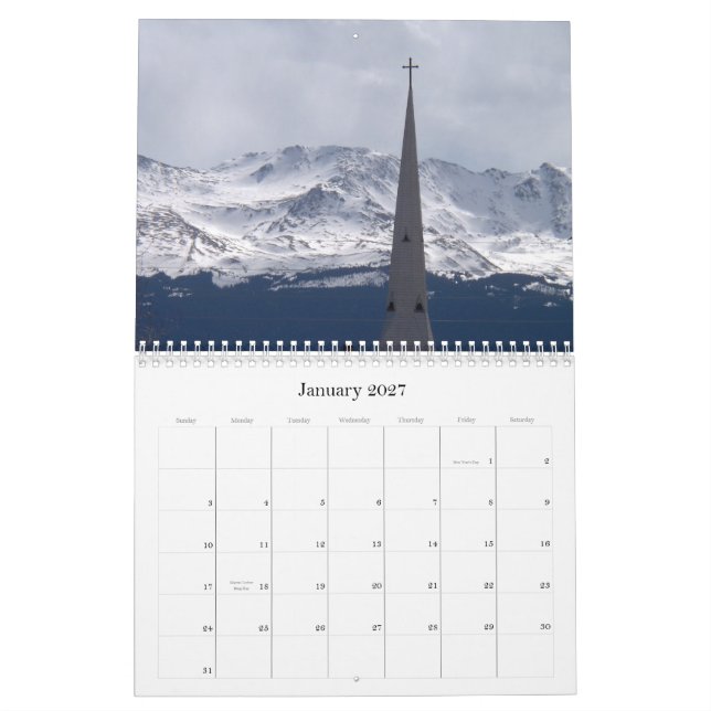Colorado 2011 Scenic Calendar (Jan 2027)