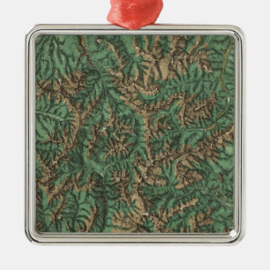 Colorado 5 metal ornament